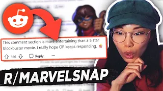 Reddit tore this person apart 😲 Marvel Snap Reddit deep dive