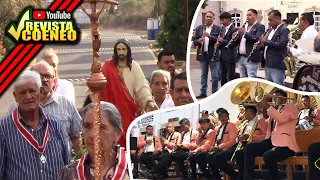 ENTRADA DE LAS BANDAS Fiesta del Sagrado Corazón de Jesús 2024 en Coeneo Michoacán | REVISTA COENEO