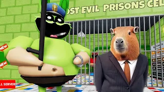 QiQi VS HOPPY HOPSCOTCH BARRY'S PRISON RUN! in Roblox