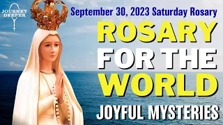 Healing Rosary for the World ᐧ Saturday, September 30th 💙 Joyful Mysteries of Rosary