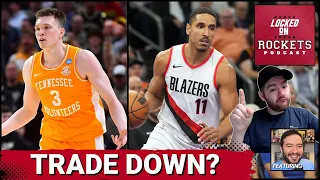 Should Houston Rockets Trade Down In 2024 NBA Draft For Malcolm Brogdon & #7 Pick? Pros, Cons & More