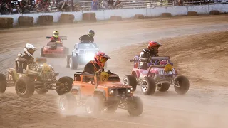 Biggest Power Wheels Race Ever! Real Race Track 60+ MPH