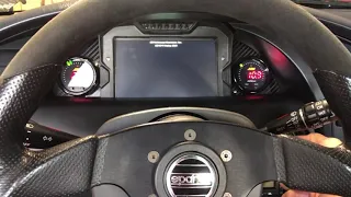 AEM CD7 Carbon Dash Setup Complete