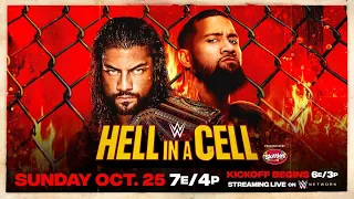 LIVE!  WWE Hell In A Cell