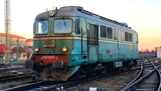Old Sulzer whistle locomotive-  Fluieroasa 510-7 CFR Marfă
