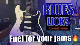 Fast Blues Licks in A | Guitar Lesson