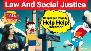 Class 8 Civics chapter 8-Law and Social Justice | NCERT Animated Video | One shot video