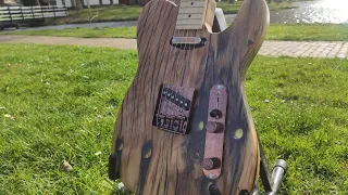 Making a Telecaster from Reclaimed Wood & Epoxy