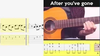 After You've Gone | Fingerstyle TAB