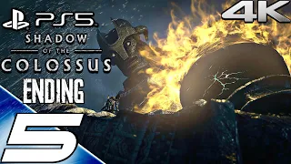 Shadow of The Colossus (PS5) - Gameplay Walkthrough Part 5 - Final Boss & Ending (4K 60FPS)