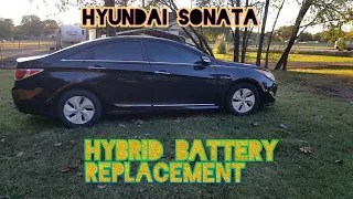 How to replace the hybrid battery in a 2011-2015 Hyundai Sonata