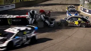 Ken Block and Tanner Foust CRASH in Canada