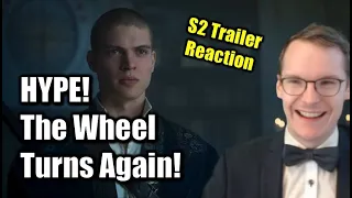 FINALLY A TRAILER! CAN'T WAIT! || The Wheel of Time Season 2 Trailer Reaction