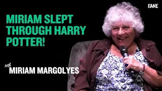 Miriam Margolyes SLEPT through the Harry Potter films!