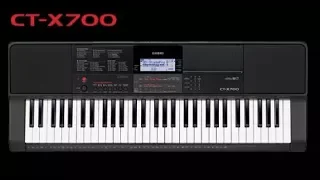 Обзор синтезатора CASIO CT-X700