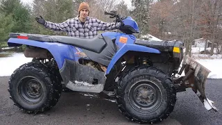 I Bought The Cheapest Plowing ATV And Instantly Regretted It