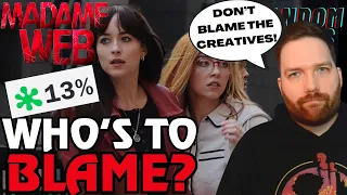 STUDIO MEDDLING Or BAD CREATIVES? Who Gets The BLAME For The Madame Web FIASCO!? Random Rants