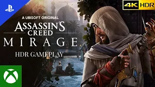 Assassin’s Creed Mirage - exclusive gameplay in 4k HDR 60FPS