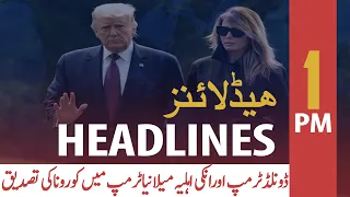 ARY NEWS HEADLINES | 1 PM | 2nd October 2020