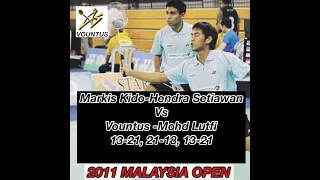 Vountus - Lutfi vs Markis Kido - Hendra Setiawan