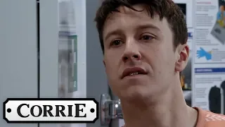 Ryan Hears Robert Making a Suspicious Phone Call | Coronation Street