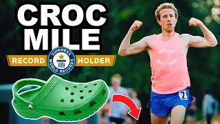 Running the Croc Mile World Record