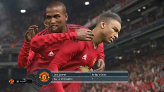 PES 2019 | Manchester United vs Young Boys | UEFA Champion League | PC GamePlaySSS