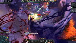 DOTA 2 Sven Rampage at Enemy fountain