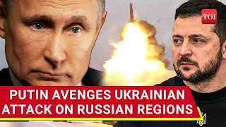 Russia Rains Fire On Ukraine; Putin Avenges Assault With Drones, Artillery, Flamethrowers | Watch