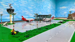 Flughafen-Tower und Chaos im Terminal! - Bau einer Lego Stadt Teil 307.