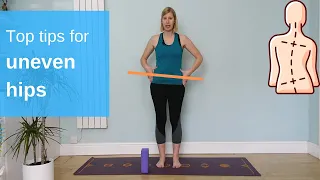 Yoga tips for uneven hips