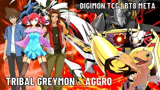 Digimon TCG | BT8 Meta | Tribal Greymon Aggro