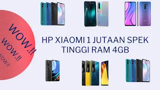 7 REKOMENDASI HP XIAOMI 1 JUTAAN TERBAIK 2021   UNTUK AKHIR TAHUN #REKOMENDASIHP