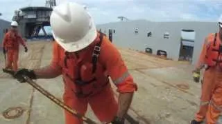 Anchor Handling Offshore Western Australia Coast