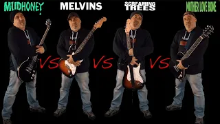 Mudhoney VS Melvins VS Screaming Trees VS Mother Love Bone (Guitar Riffs Battle)