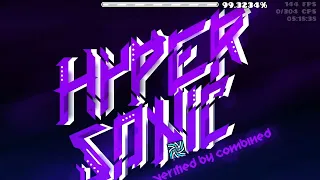 hypersonic 100% by viprin and more (extreme demon) - geometry dash