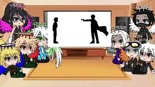 OFA users and AFO react to Villain Deku // Gacha Club