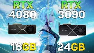 RTX 4080 vs RTX 3090 - 10 Games Test