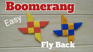 Paper airplane - This is a really fun origami boomerang - Can fly back