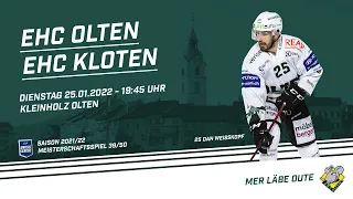 25.1.2022 EHC Olten - EHC Kloten 3:6 (ohne Ton)