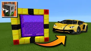 How To Make A Portal To The Lamborghini Dimension in Craftsman: Building Craft