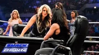 Divas Championship Match Contract Signing: SmackDown, July 12, 2013