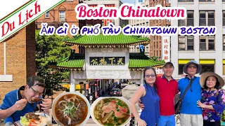 Travel Boston Massachusetts-The Chinatown-波士顿唐人街