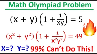 Math Olympiad Problem | Challenging Algebra Problem |Exponential Equations | Find X and Y | Olympiad