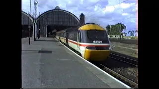 British Rail 1993-North East Variety at Darlington, Eaglescliff & Thornaby 31/37/47/56/60/HST/158