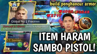 Gue Mencoba Fredrinn Build Item Lemon Sekali Ulti Musuh Mati! - Mobile Legends!