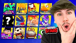 J’AI ACHETÉ TOUS LES SKINS LÉGENDAIRES SUR BRAWL STARS !!