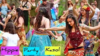 Hippie Party Kasol 2023 | Chalal Track Psychedelic Party | Israeli Crowd Full On In Party