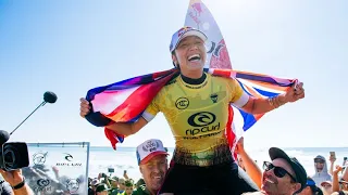 Carissa Moore wins fifth World Surfing League title