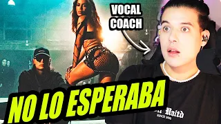 PESO PLUMA Y ANITTA - BELLAKEO  | Reaccion Vocal Coach | Ema Arias